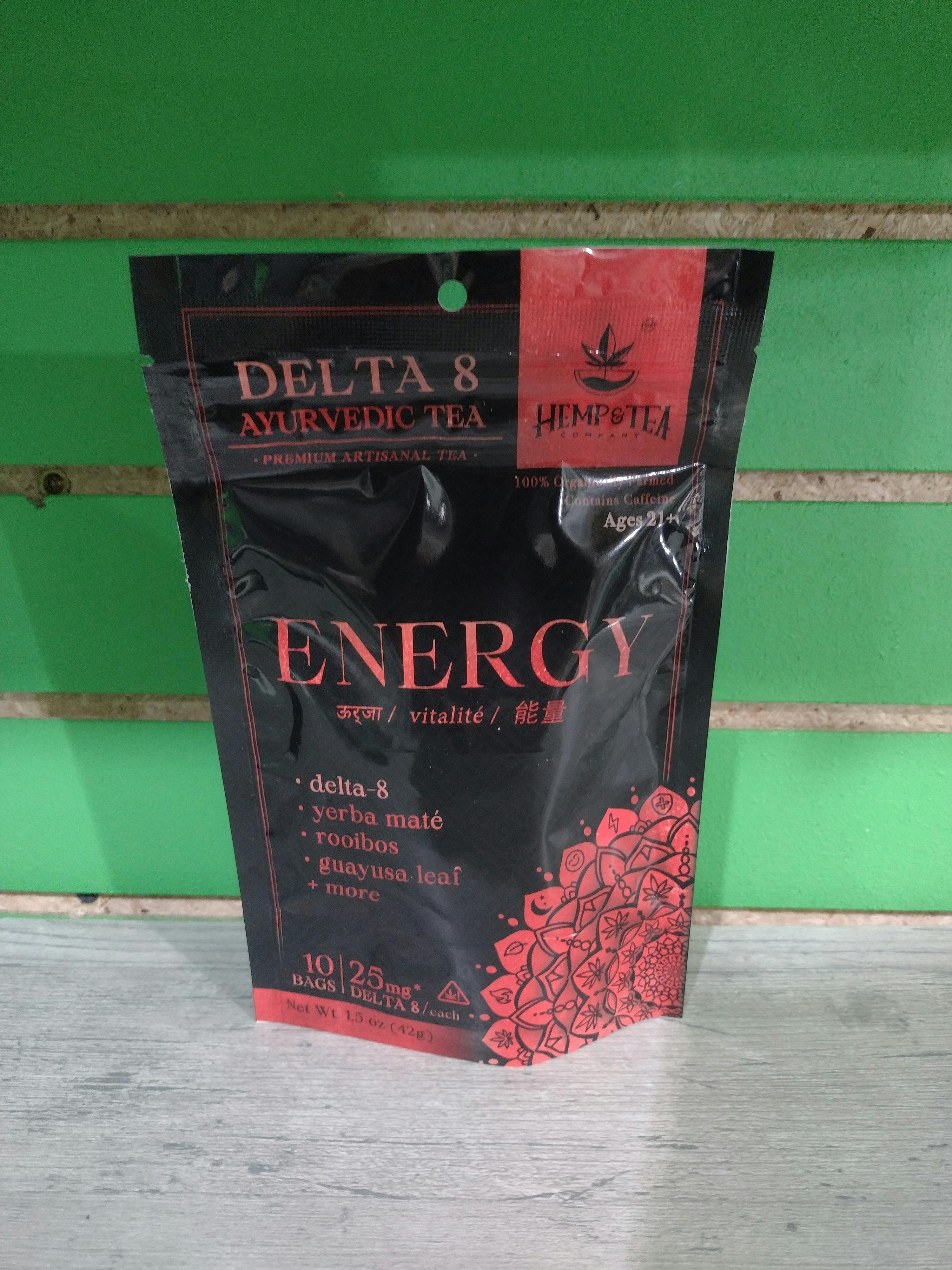 Ayurvedic Delta 8 Tea - ENERGY/Hemp and Tea Company