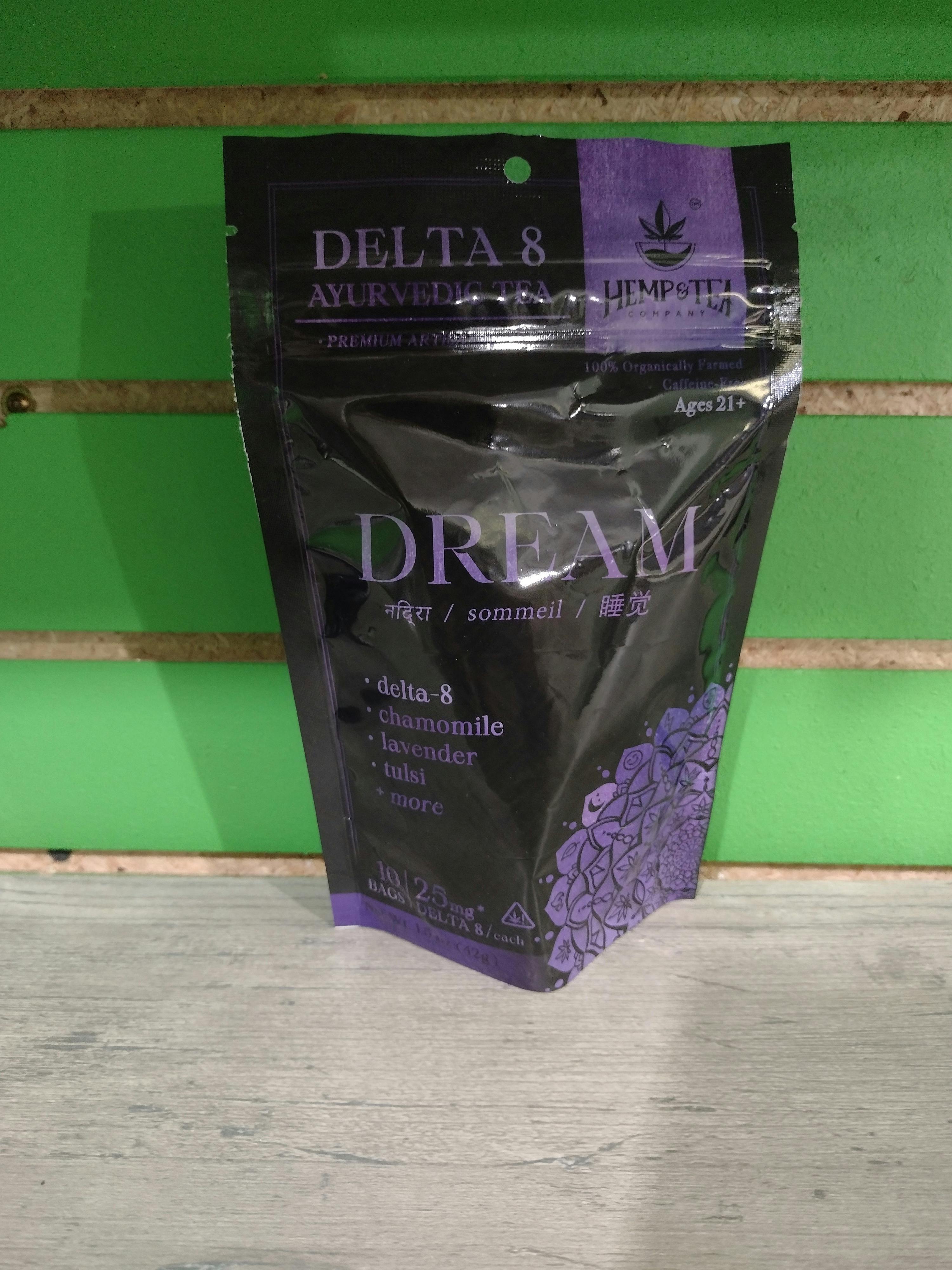 Ayurvedic Delta 8 Tea - DREAM/Hemp and Tea Company