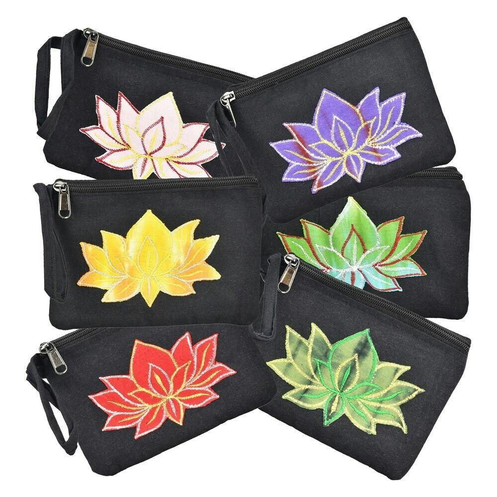 Tie-Dye Lotus Coin Pouch | Threadheads