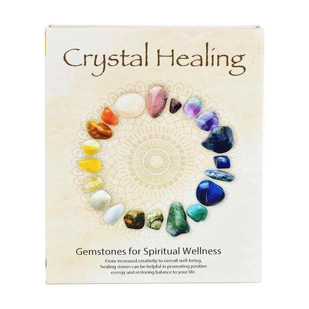 Crystal Healing Gemstones for Spiritual Wellness Kit