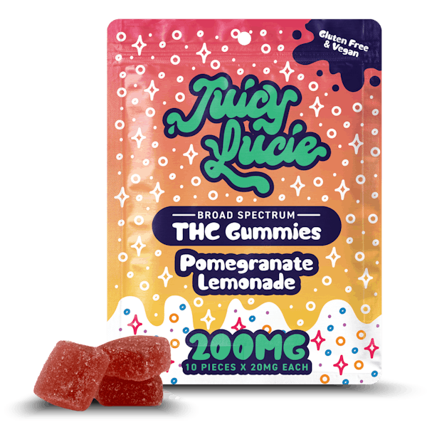 Pomegranate Lemonade Gummies | Juicy Lucie