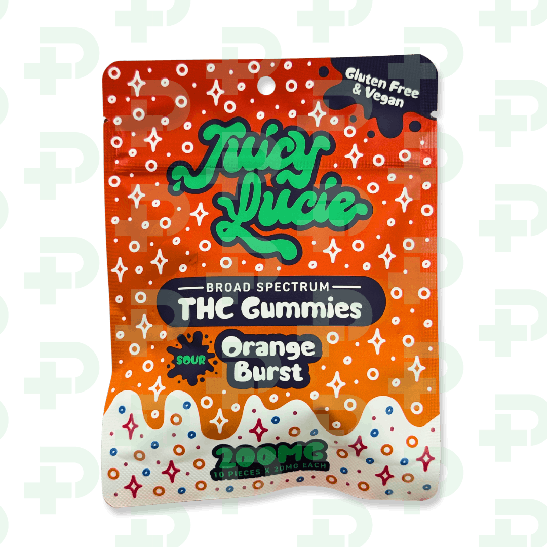 Orange Burst | Gummies | 10pk | 200mg/ea cannabis product