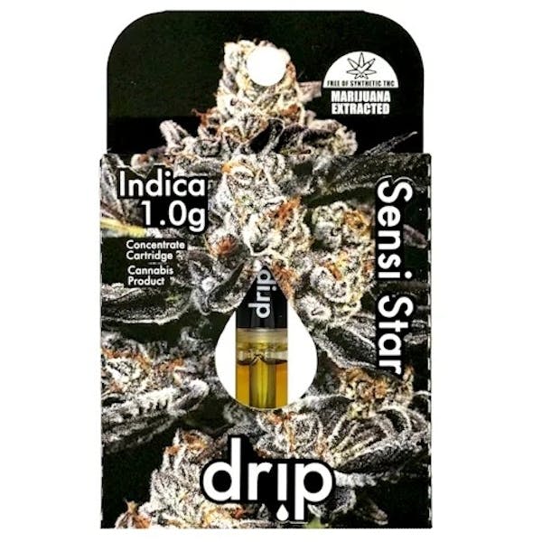 Drip 1g Cartridge - Sensi Star (Indica) by Drip Vapes