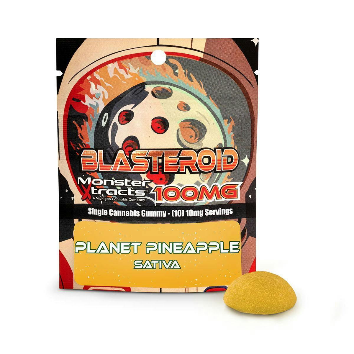 Planet Pineapple Blasteroid 100mg | Monster at Great Lakes Provision Center