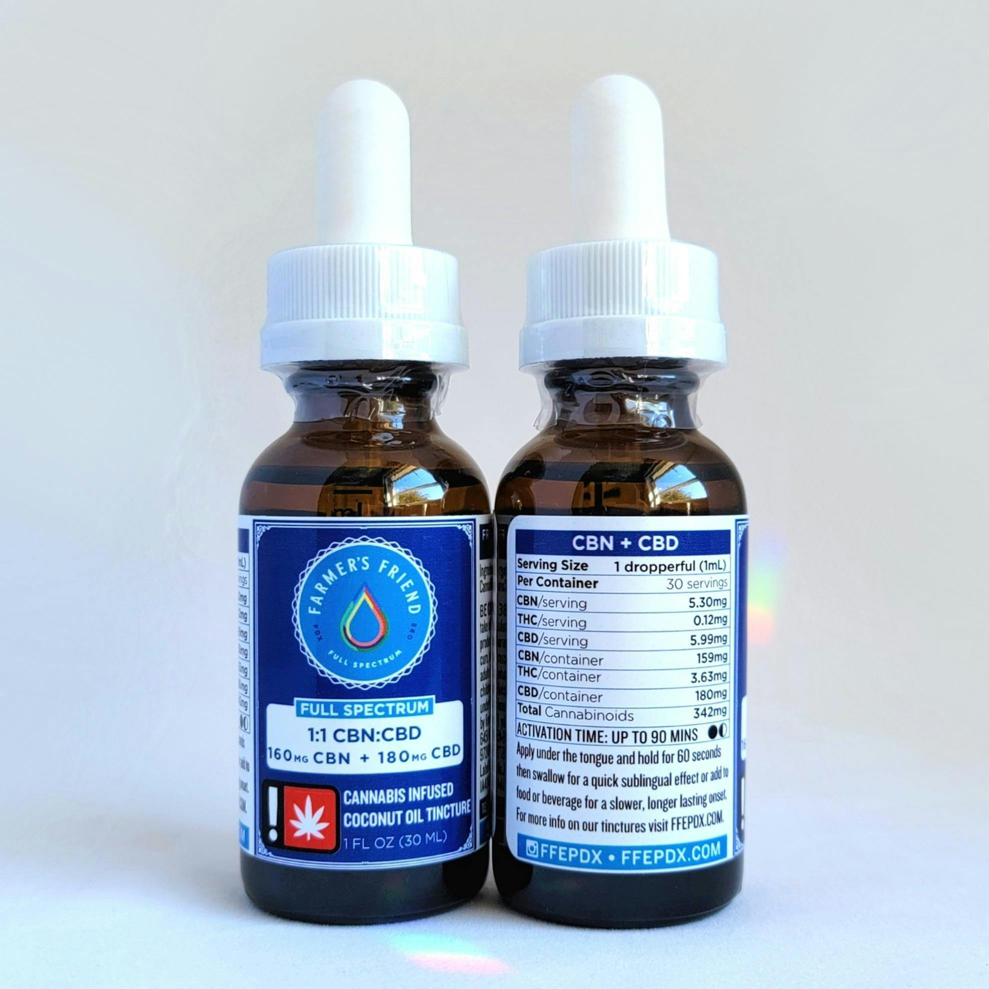 1:1 CBN:CBD - Comfort Tincture 1200mg | 2oz