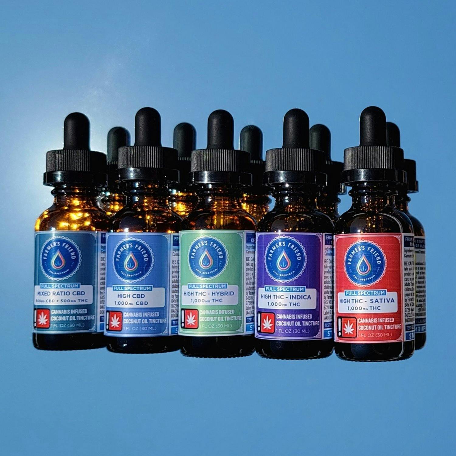 Hybrid High THC Tincture | 1000mg