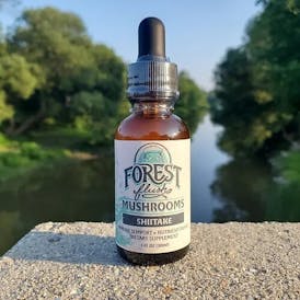 Shiitake Double Extract Tincture - 1 fl. Oz