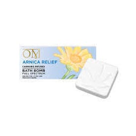 OM | Arnica Relief | Full Spectrum Bath Bomb | 100mg