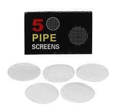Pipe Screens 5pk | Stainless 0.625"