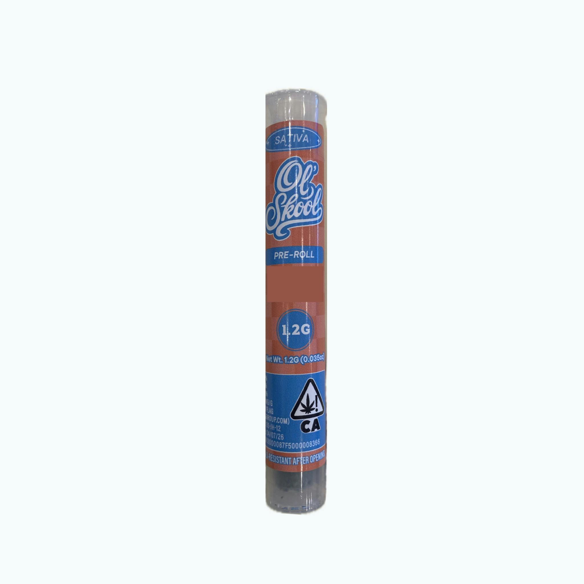 Ol' Skool | Sour Diesel | Sativa | Pre-Roll | 1.2g