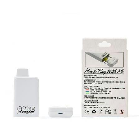 White Secret Stash | Battery