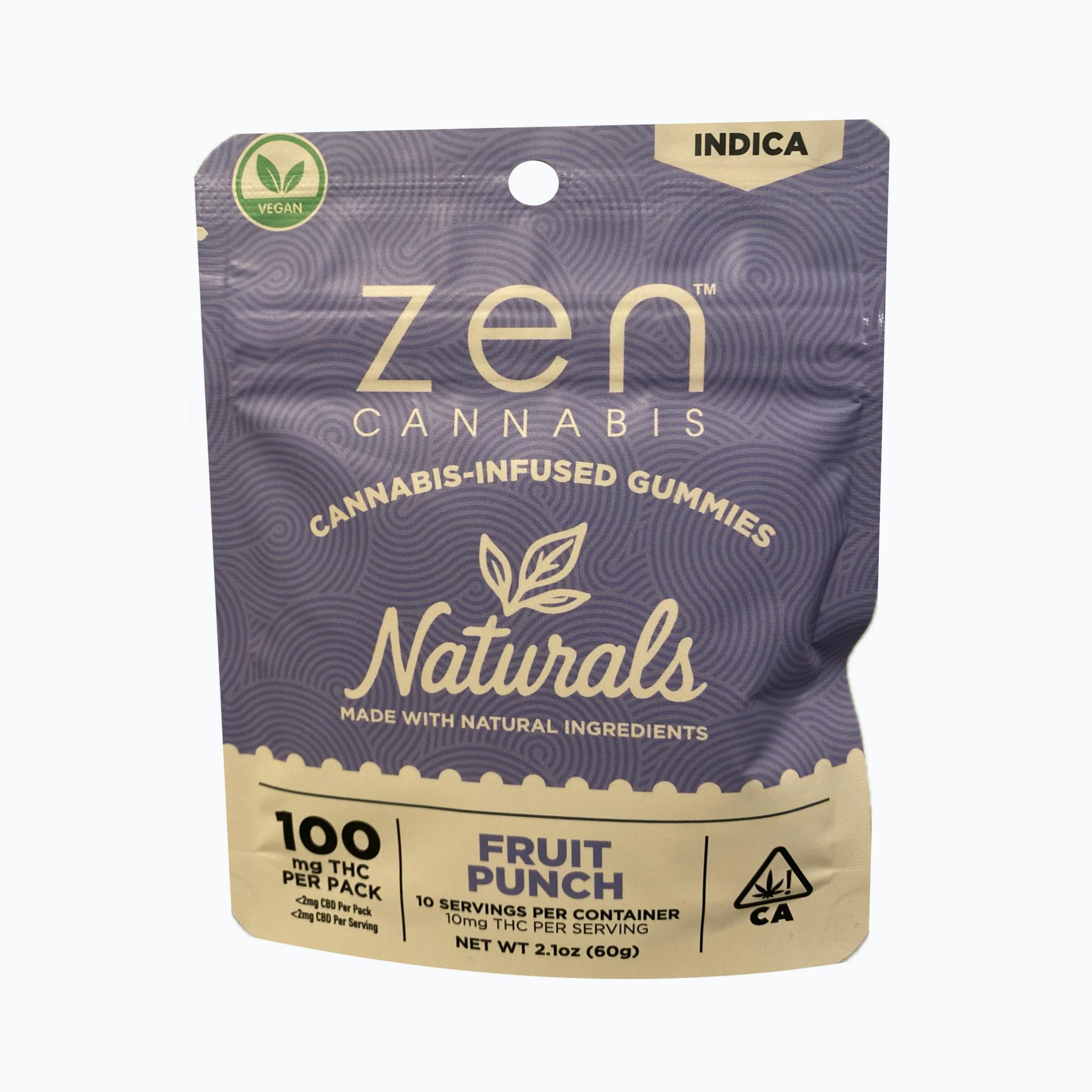 Fruit Punch Indica 10-Pack Gummies
