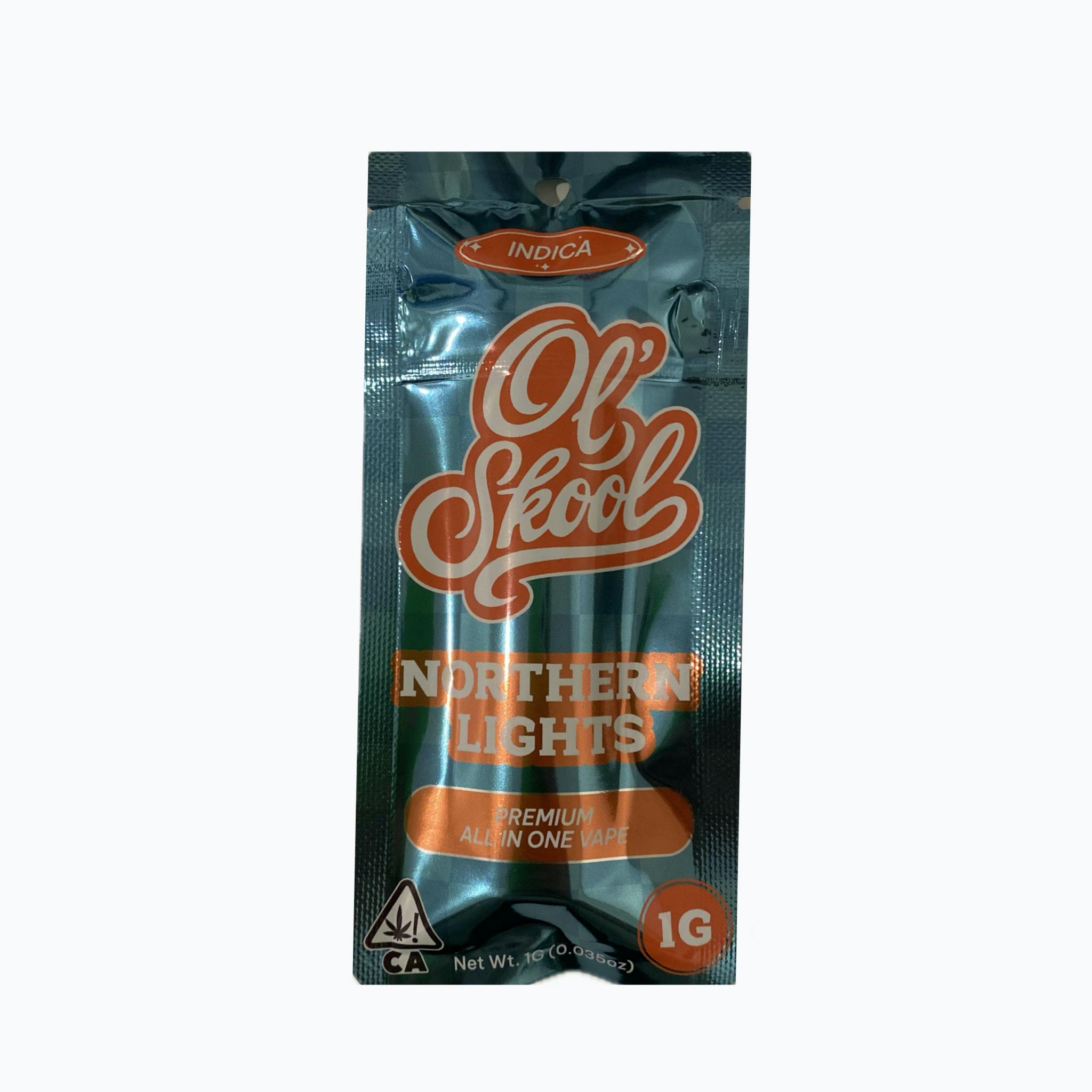 Ol' Skool | Northern Lights | Indica | All In One | 1g