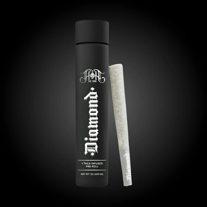 CAM: Mystery Machine | Hybrid - Diamond THCA-Infused Pre-Roll - 1G Joint