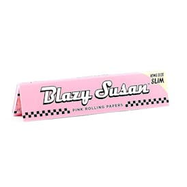 BLAZY SUSAN ROLLING PAPERS | KING SLIM ULTRA THIN PINK (50 LEAVES)