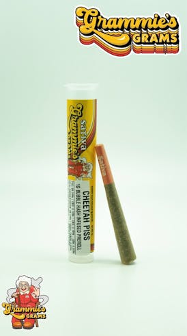 GRAMMIE GRAMS INFUSED PRE-ROLL | CHEETAH PISS - SATIVA (1G)