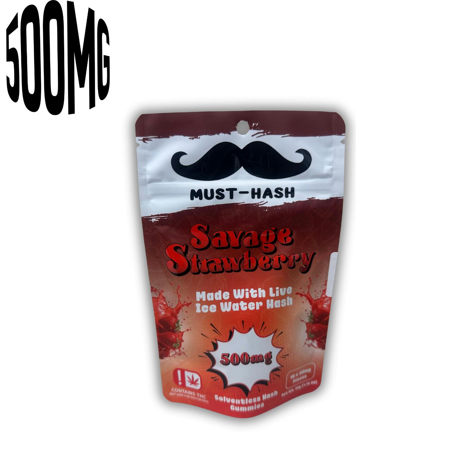 Savage Strawberry | Gummies | 10pk | 50mg/ea