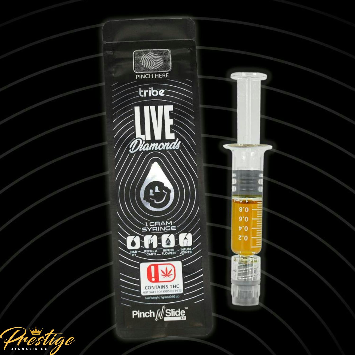 Tribe | Humboldt Poundcake | Live Diamonds HTE Syringe | 1g