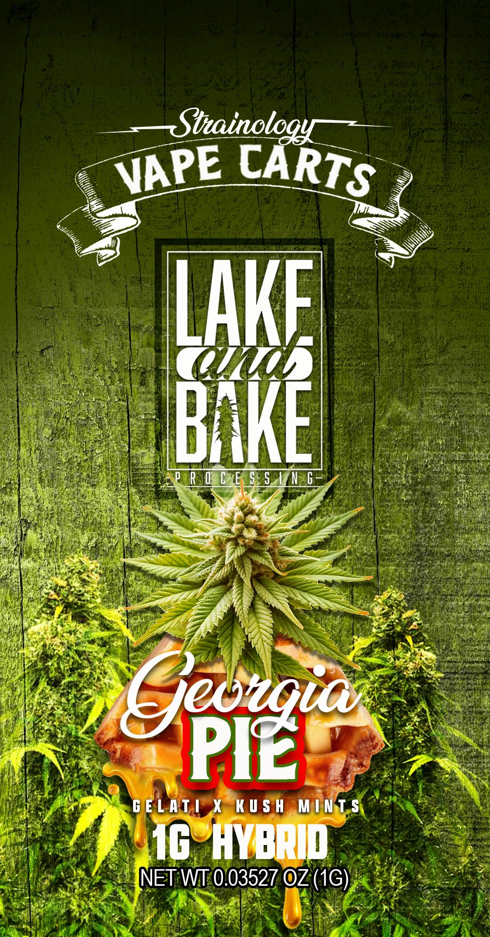 LAKE AND BAKE CARTRIDGE | GEORGIA PIE - INDICA (1G)