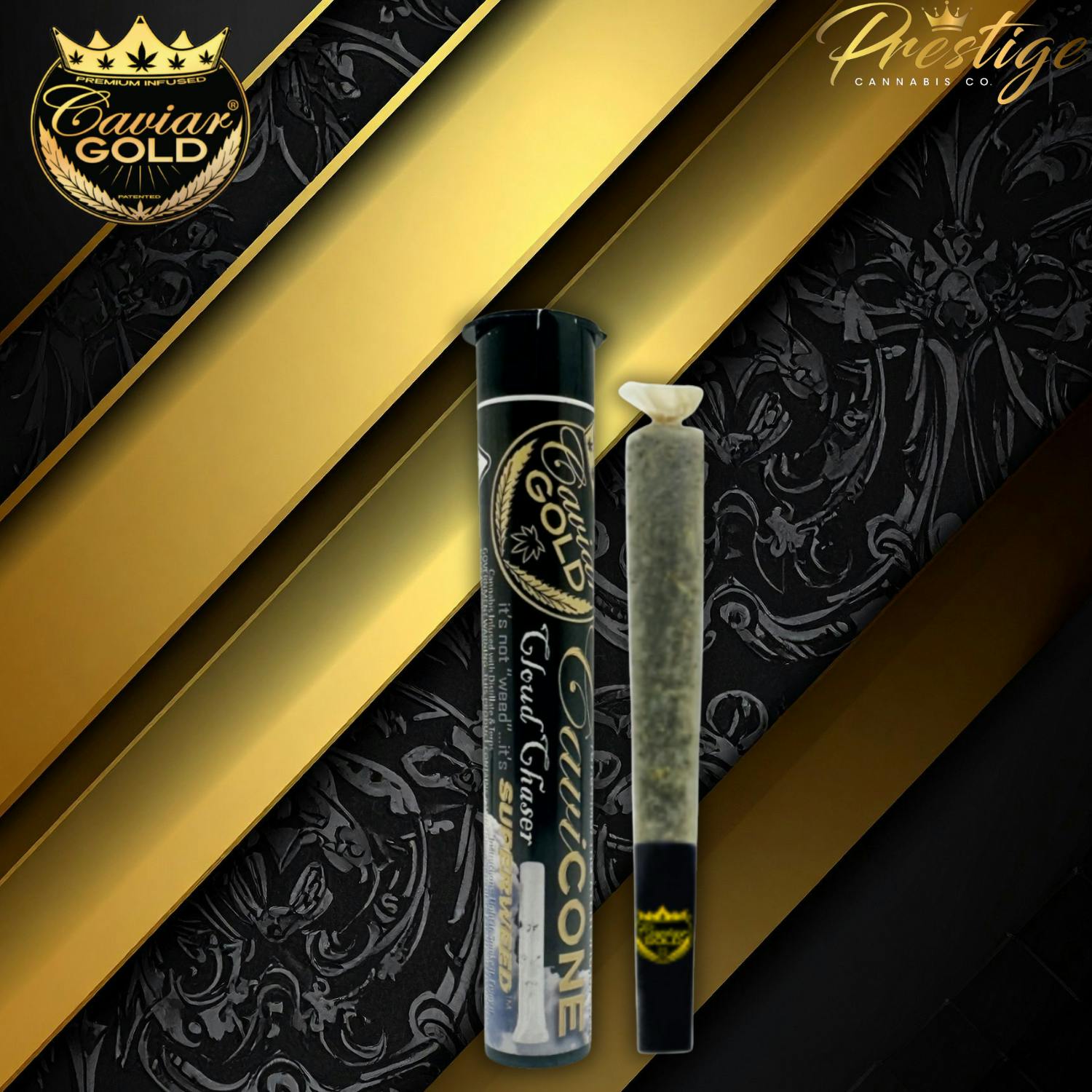 Cavi Cone | Cloud Chaser | Infused Pre-Roll | 1.5g by Caviar Gold