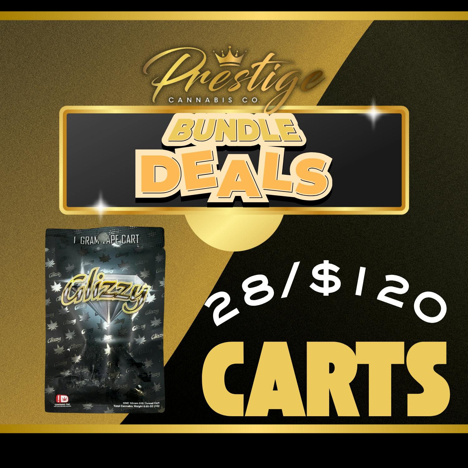GLIZZY CARTRIDGE BUNDLE DEAL