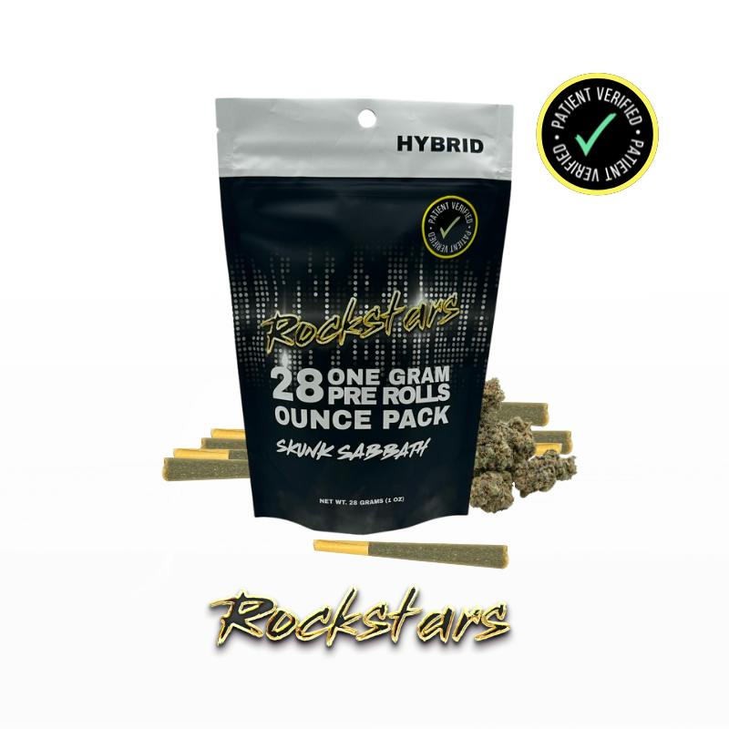 ROCKSTAR 28-PACK PRE-ROLLS | STAGE DIVE - HYBRID (28G)