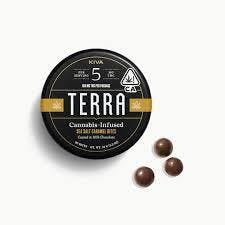KIVA TERRA BITES | SEA SALT CARAMEL (100MG)
