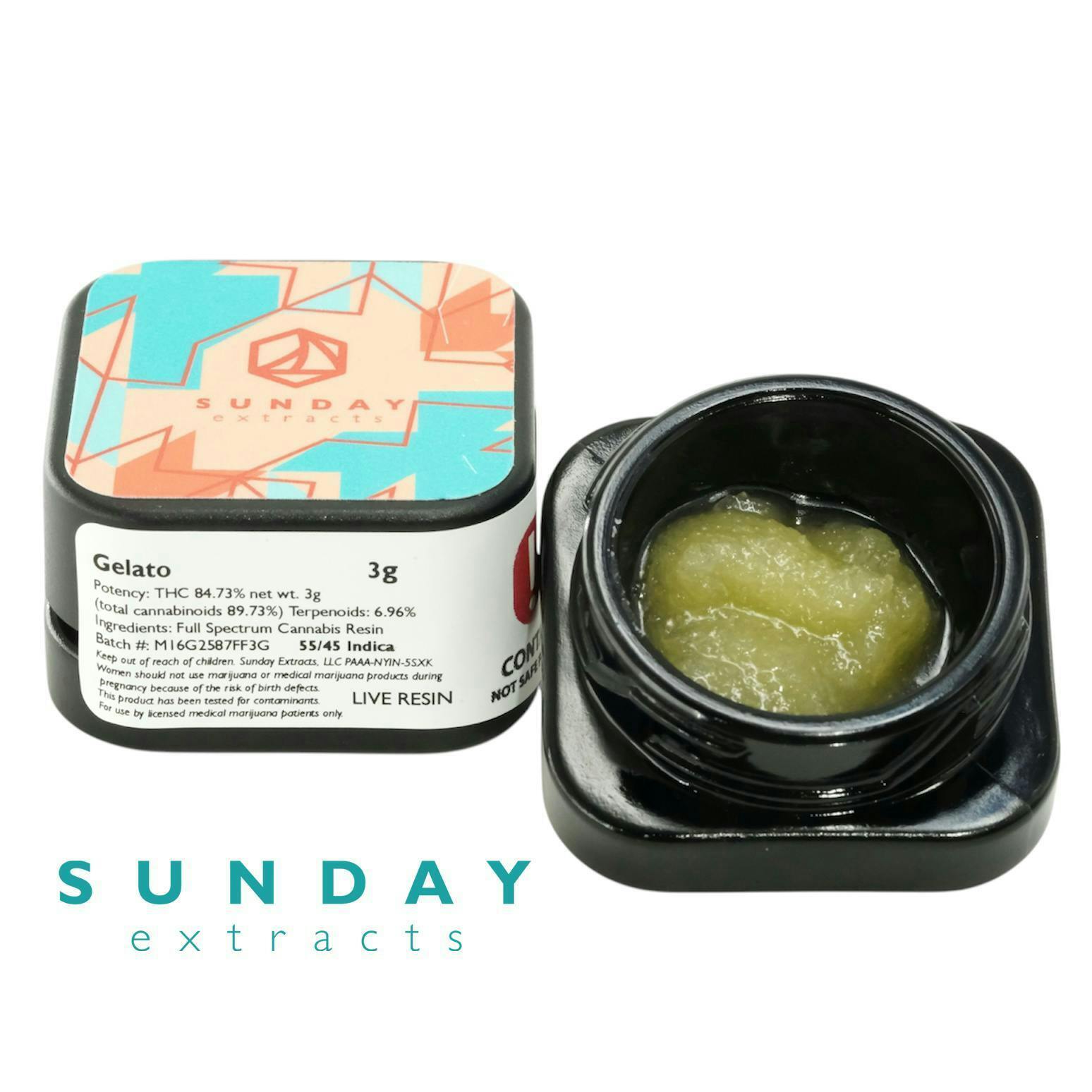 3g Concentrate Gelato (Live Resin)