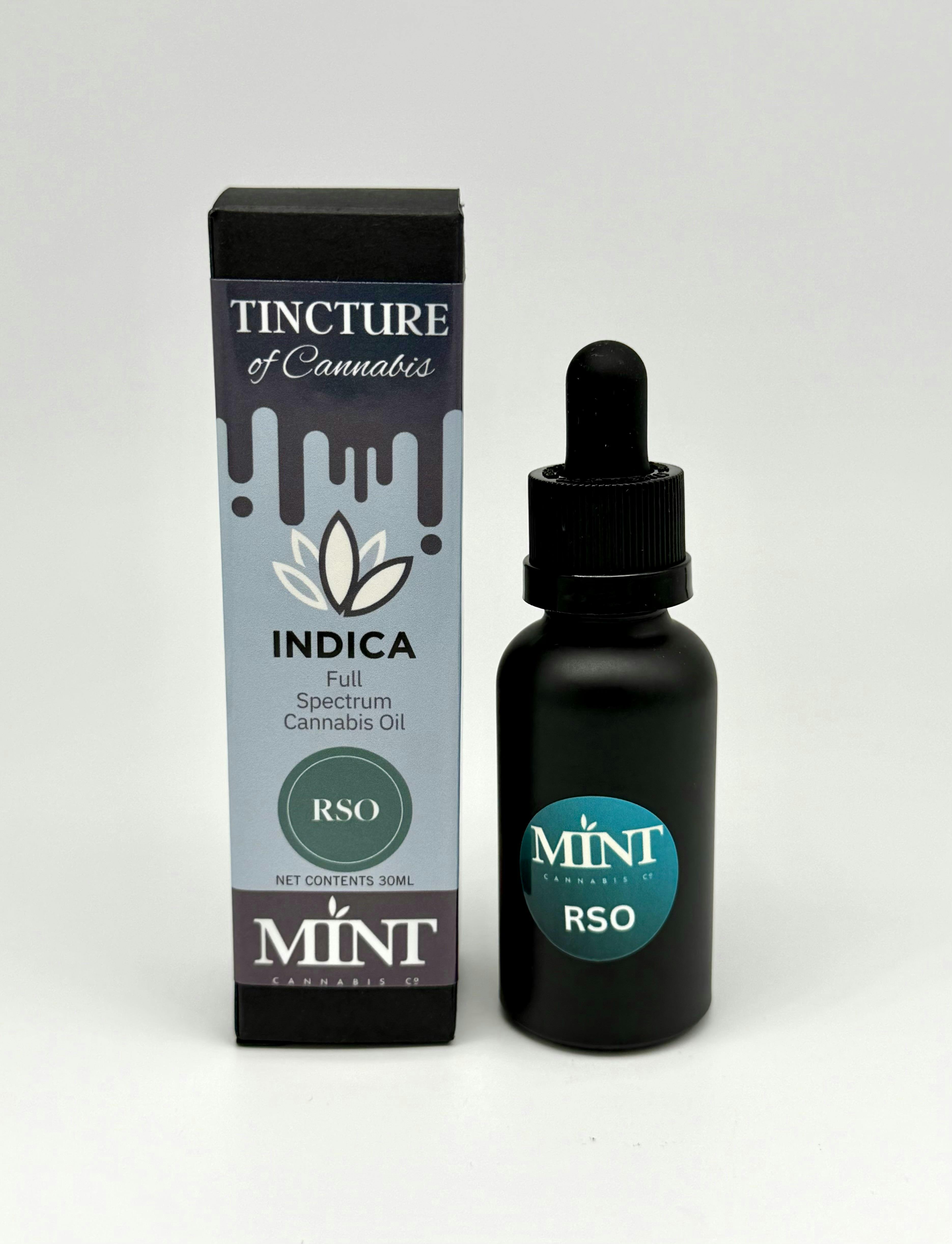 MINT CANNABIS TINCTURE | RSO - INDICA (1000MG)