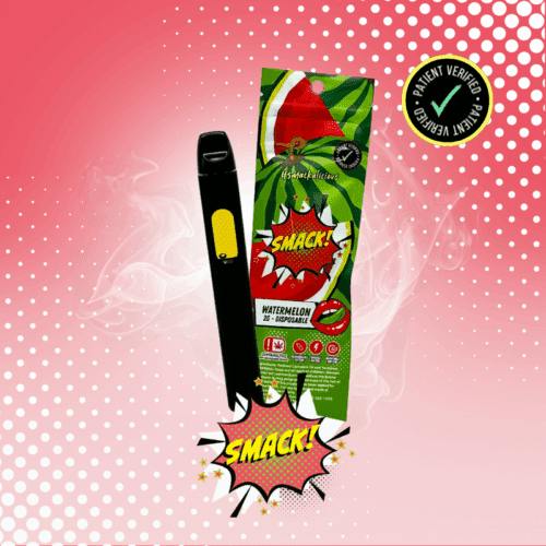 SMACK LIVE RESIN DISPOSABLE | WATERMELON - HYBRID (2G)