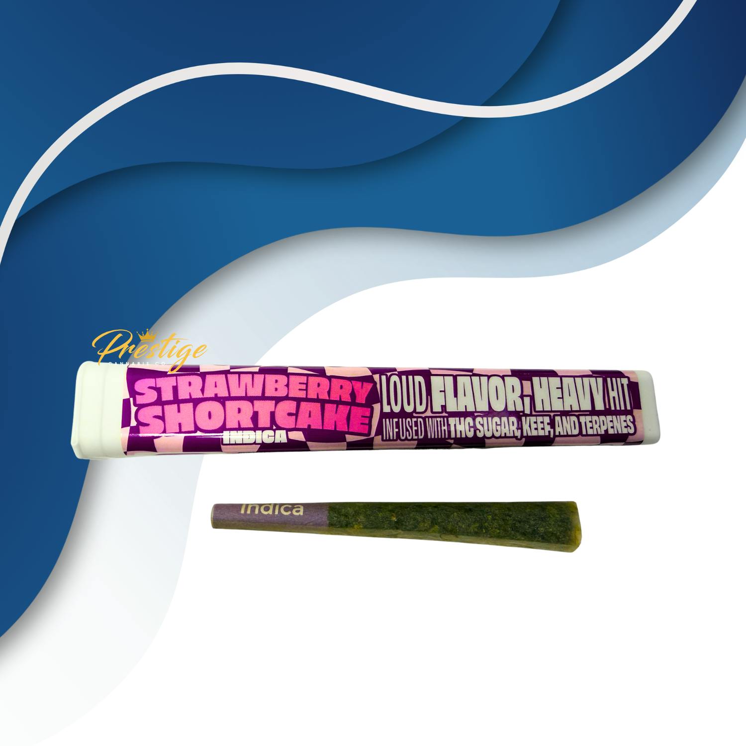 KEEFERZ INFUSED PRE-ROLL | STRAWBERRY SHORTCAKE - INDICA (1G)