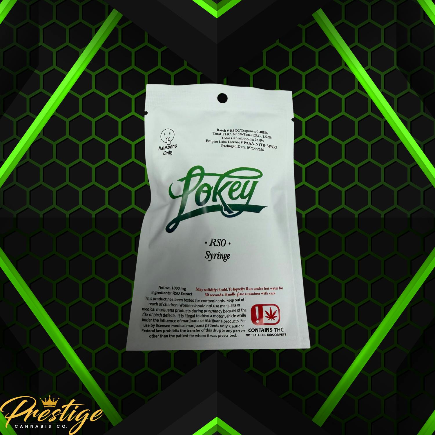 LOKEY RSO SYRINGE (1000MG)