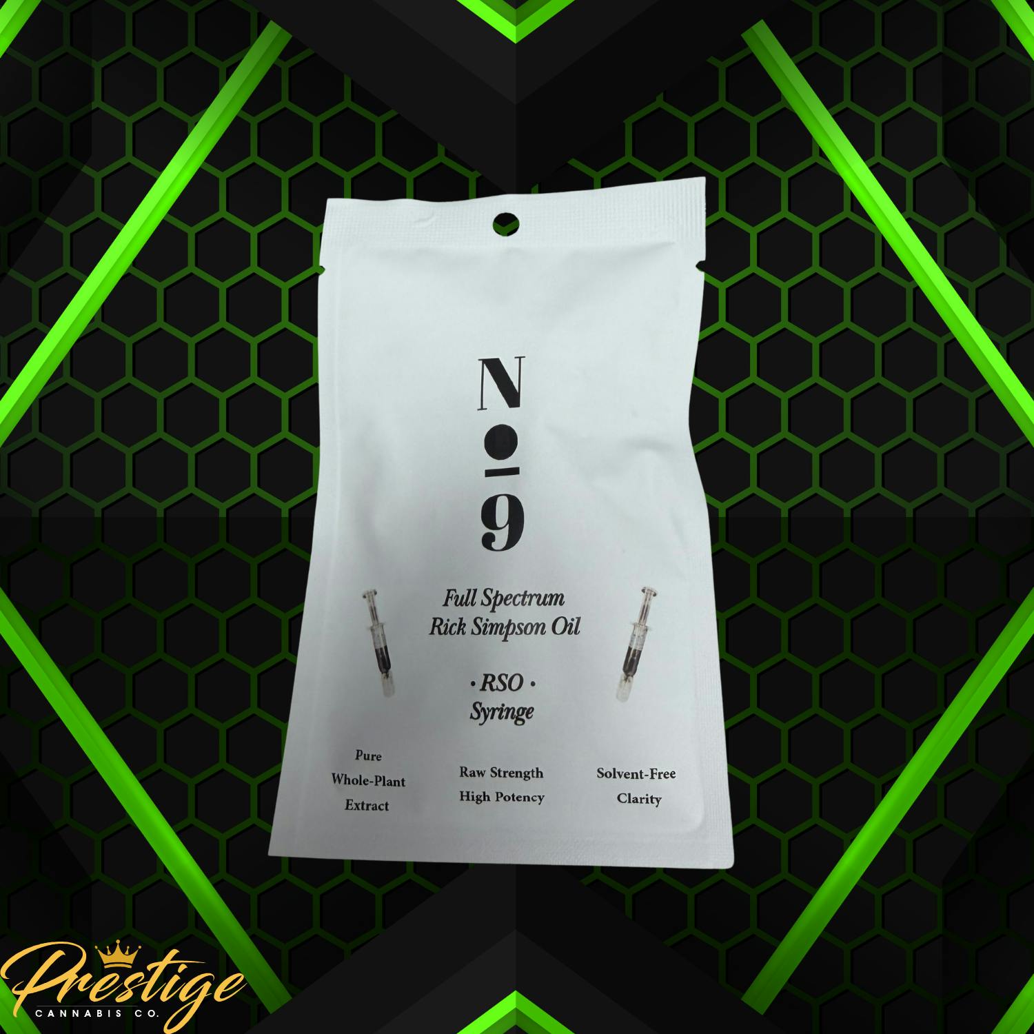 NO.9 FULL SPECTRUM RSO SYRINGE (1000MG)