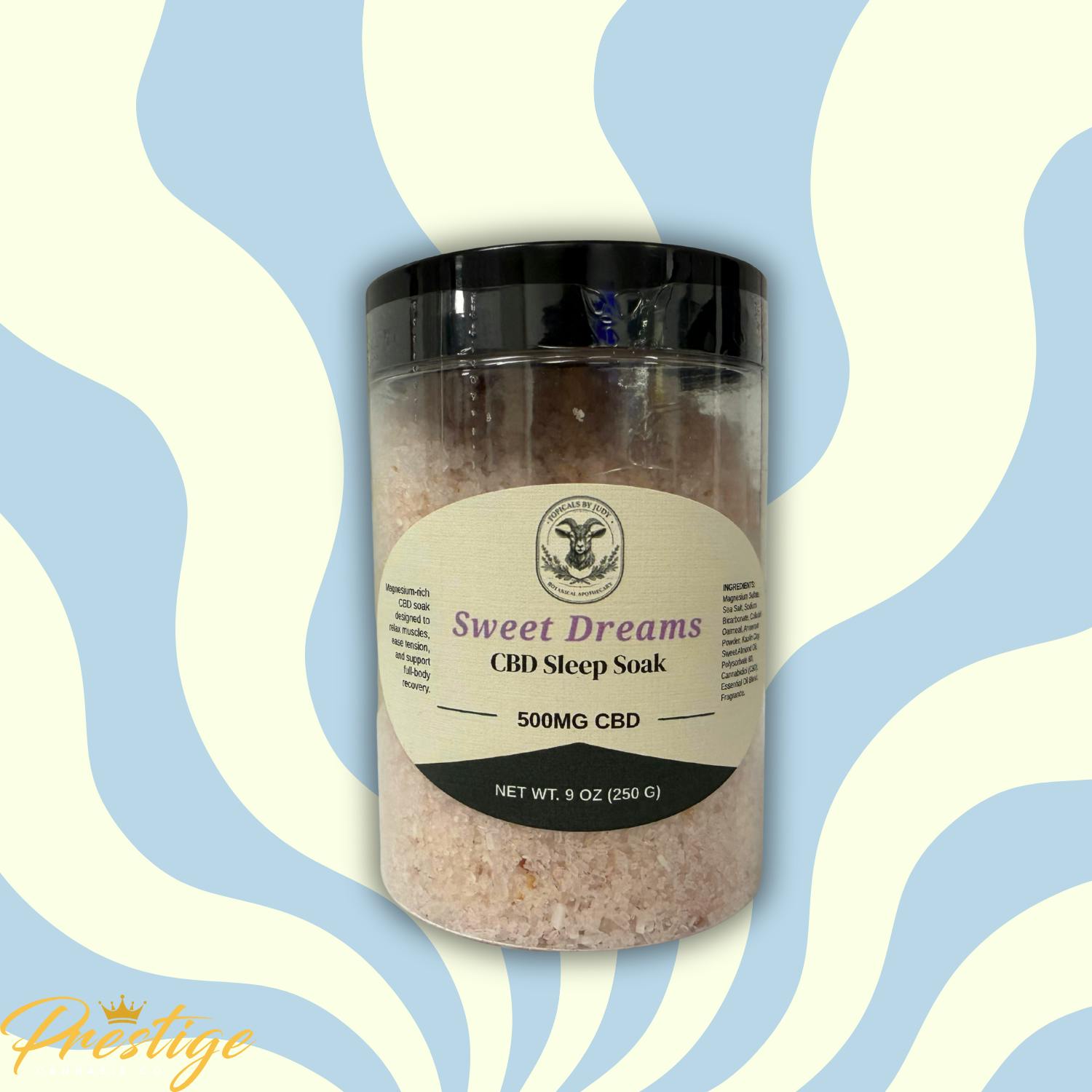 TOPICALS BY JUDY BATH SALTS | SWEET DREAMS (500MG CBD)