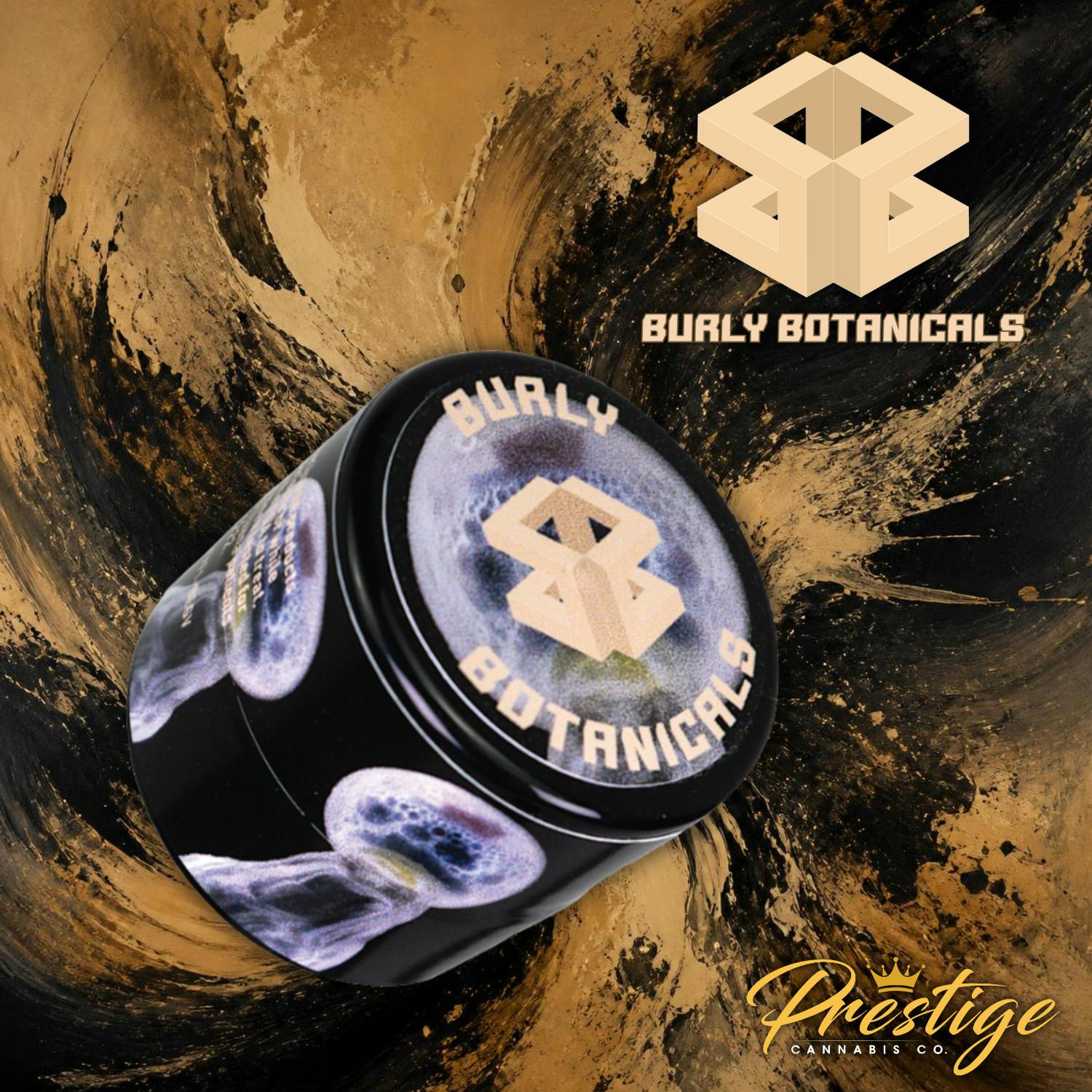 BURLY BOTANICALS LIVE HASH ROSIN | MAGIC MARKER - INDICA (1G)