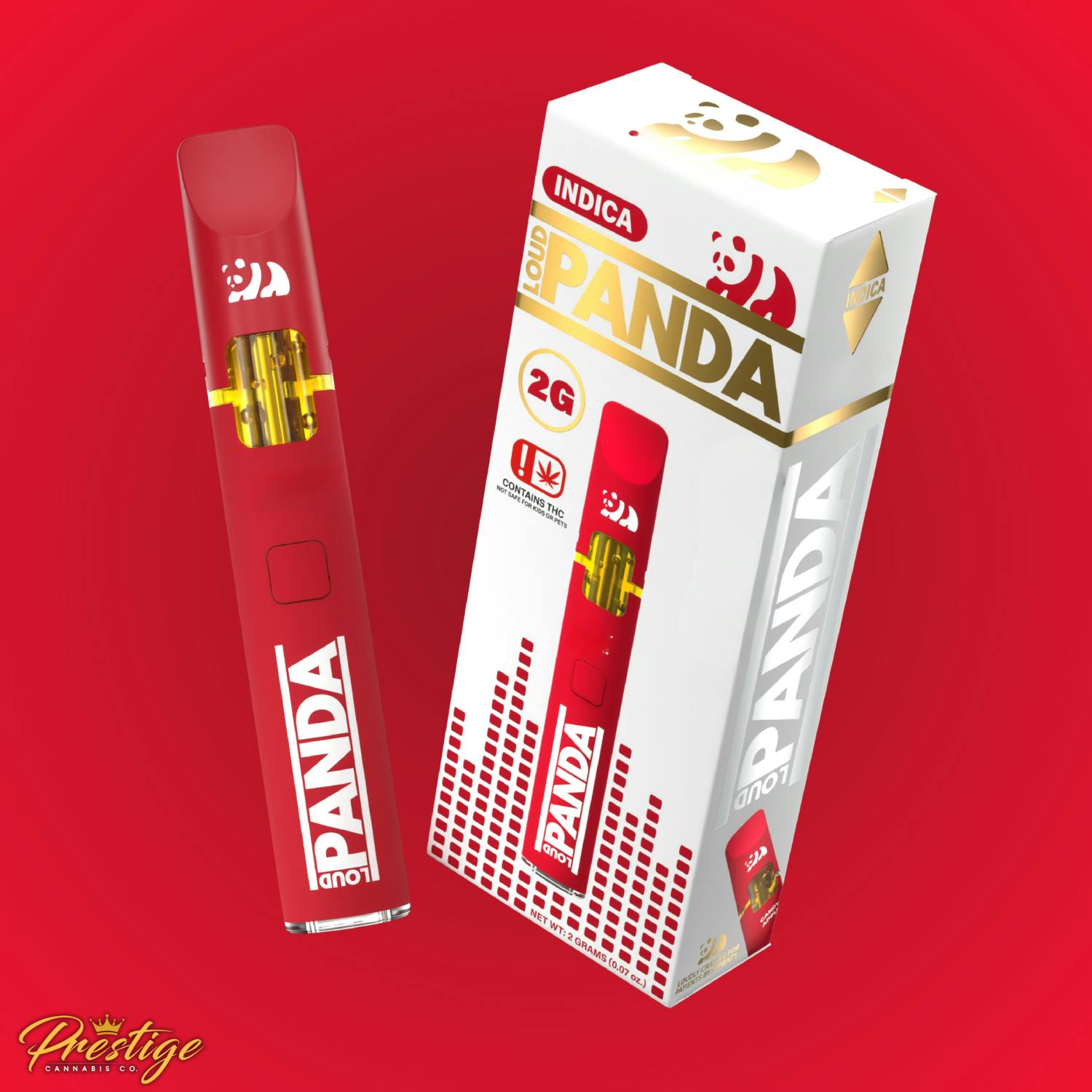 LOUD PANDA DISPOSABLE | BLACK CHERRY - INDICA (2G)