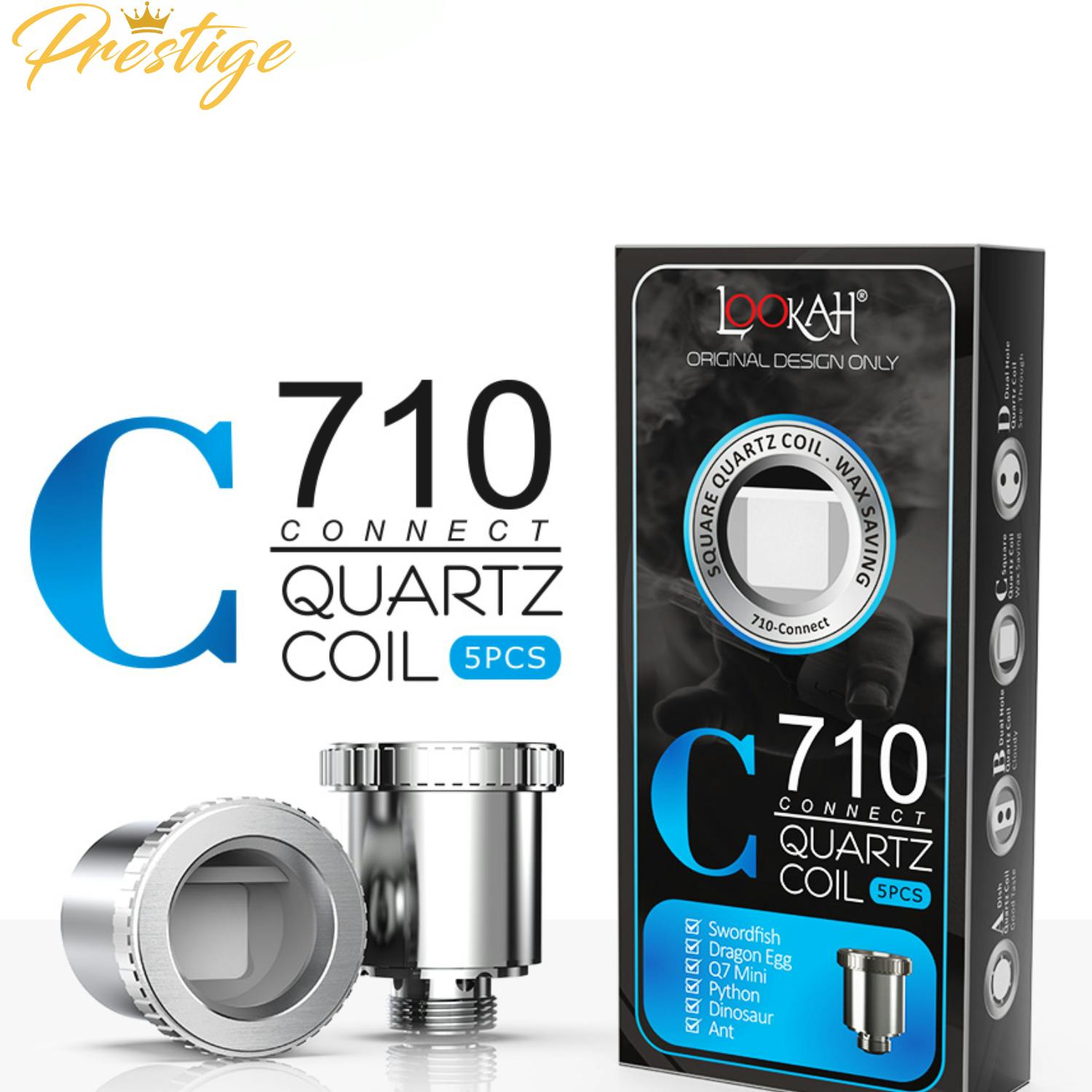 LOOKAH SWORDFISH COIL | C - QUARTZ (710 CONNECT) (5PK)
