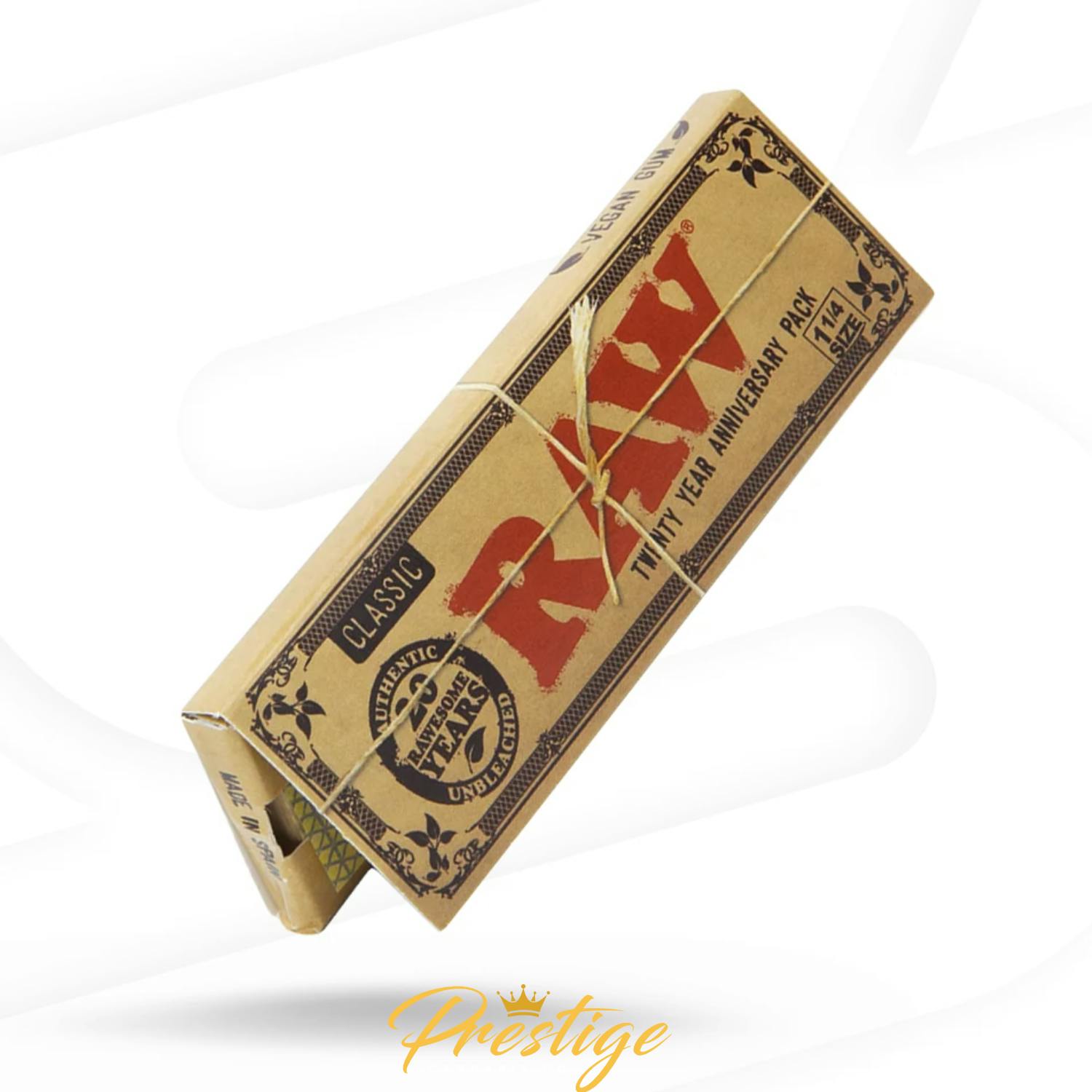 RAW PAPERS | 20TH ANNIVERSARY - CLASSIC - 1 1/4 (50PK)