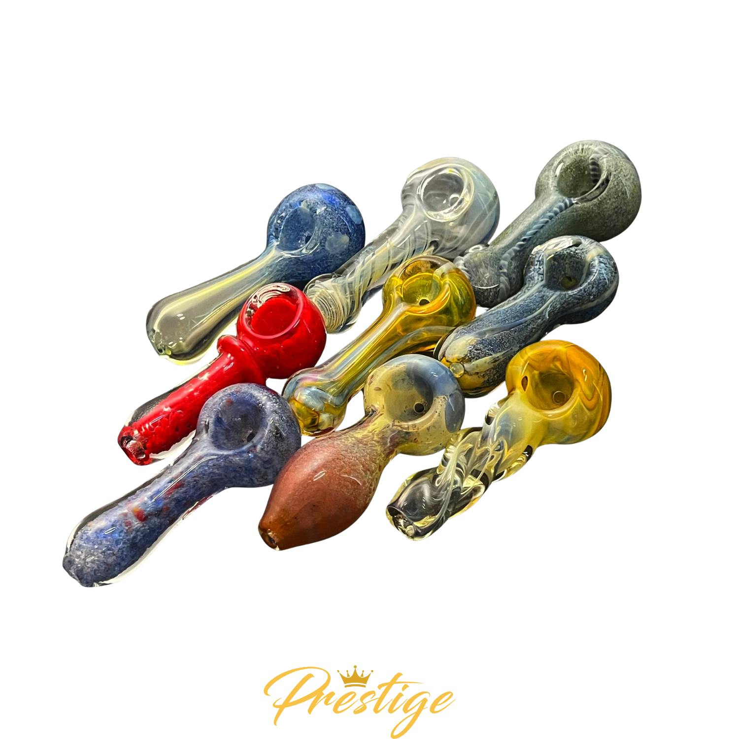 HAND PIPE | MINI - MULTI COLOR (GLASS)