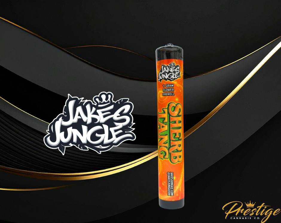 JAKE'S JUNGLE FULL FLOWER PRE-ROLL | SHERB TANG - INDICA DOM (1G)