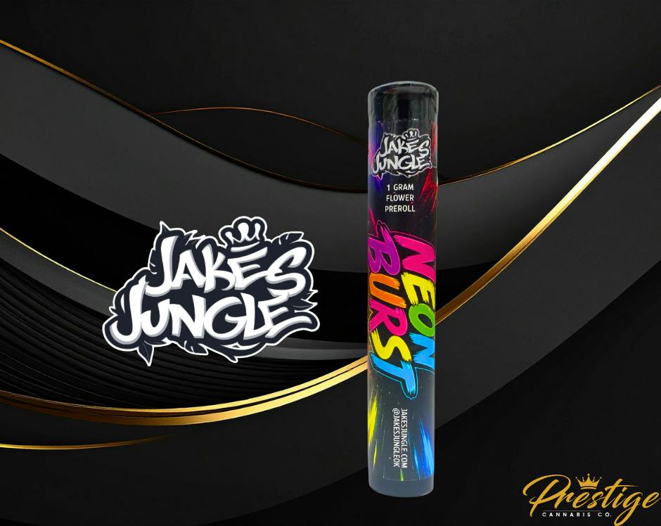 JAKE'S JUNGLE FULL FLOWER PRE-ROLL | NEON BURST - SATIVA DOM (1G)