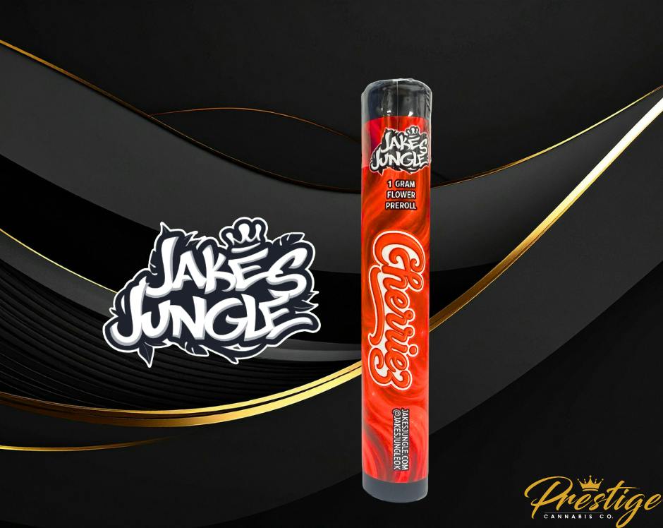 JAKE'S JUNGLE FULL FLOWER PRE-ROLL | CHERRIEZ - INDICA DOM (1G)