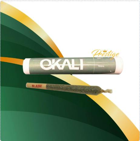 OKALI INFUSED PRE-ROLL | GRAPE NERDZ - HYBRID (0.75G)