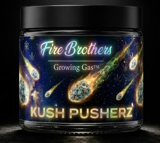 1 ~ EXOTIC | FIRE BROTHERS | KUSH POPPERZ - HYBRID (3.5G)
