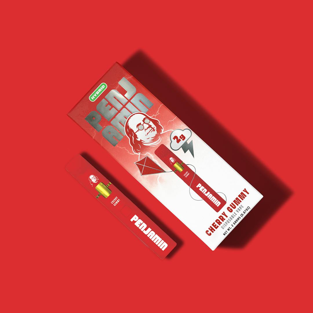 PENJAMIN DISPOSABLE | CHERRY GUMMY - HYBRID (2G)