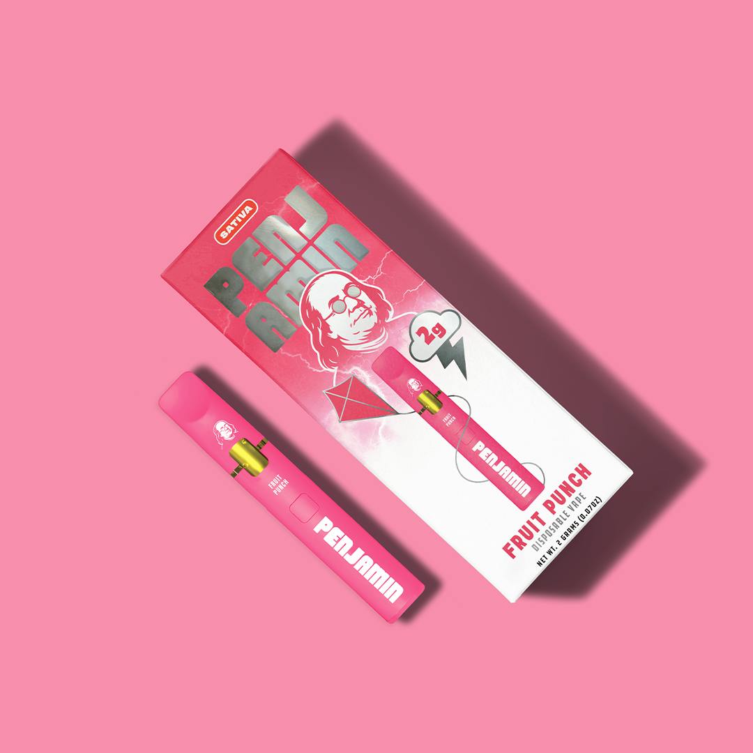PENJAMIN DISPOSABLE | FRUIT PUNCH - SATIVA (2G)