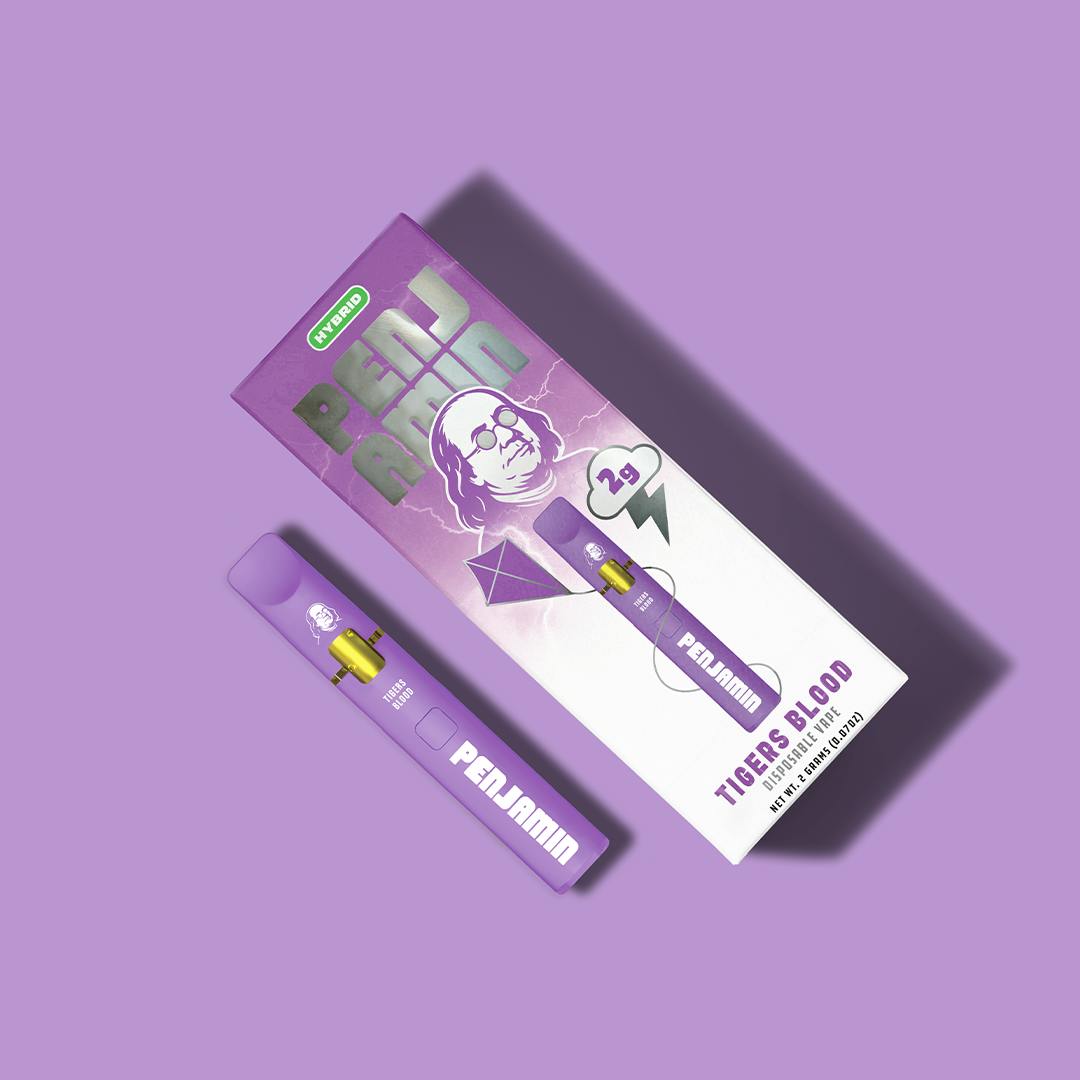 PENJAMIN DISPOSABLE | TIGERS BLOOD - HYBRID (2G)