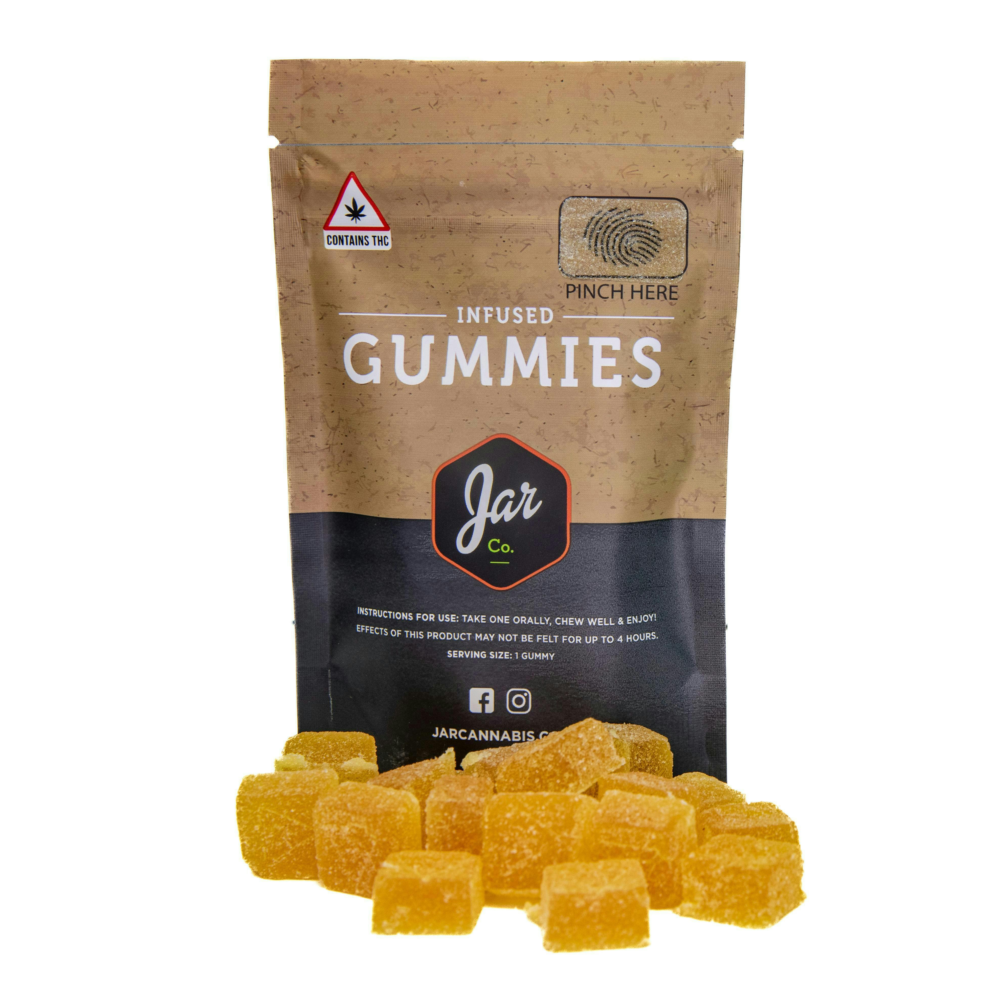 100 MG | Tangerine Gummies, 5mg x 20 Pieces | J.A.R.