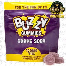 200 MG | Grape Soda Gummies 20 x 10mg Gummies | Buzzy