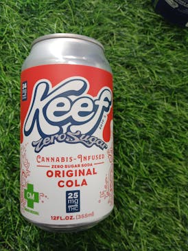 KEEF COLA | ZERO SUGAR ORIGINAL 25MG